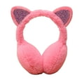thumbnail image 7 of SPRING PARK Women Lovely Winter Cats Ear Warmer Shiny Glitter Outdoor Classic Soft Earmuffs, 7 of 7