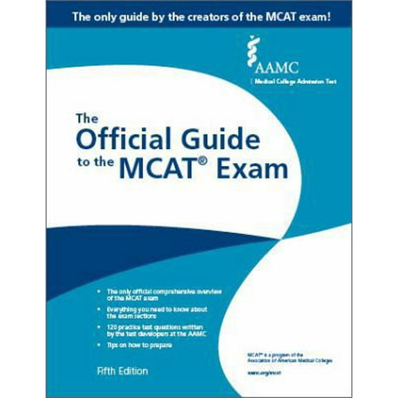 Pre-Owned MCAT – The Official Guide to the MCAT® Exam, Fifth Edition (Paperback) 1577541731 9781577541738