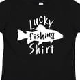 thumbnail image 4 of Inktastic Lucky Fishing Shirt Fish Boys or Girls Toddler T-Shirt, 4 of 5