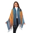 thumbnail image 2 of Winter Scarves for Women Boat and Sunset Fashion Pashmina Shawl Wraps Long Blanket Scarf for Fall Spring, 2 of 10