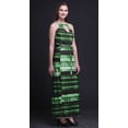 thumbnail image 2 of Bimba Tie-Dye Ladies Sleeveless Long Print Maxi Dress with Side Slits Summer Wear-Medium, 2 of 6