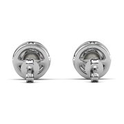 Cate & Chloe Royal May Birthstone 18k White Gold Plated Women Earrings with Swarovski Crystals