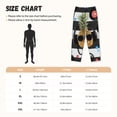 thumbnail image 3 of Balery Pineapple With Black Glasses Pantalones de pijama para mujer, pijamas ultraligeros, pantalones de estar por casa-Large, 3 of 6