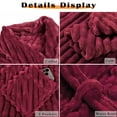 thumbnail image 6 of MOSHU Premium Robes for Women Super Soft Cozy Fleece Womens Robe Plush Long Bathrobe with Pockets, 6 of 8