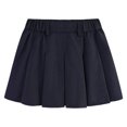 thumbnail image 4 of Yindaity Girls Tennis Skirt Casual Mini High Waist Pleated Skirt Stretchy Flared Skater Skirts for Girls(Navy,16-17 Years), 4 of 4
