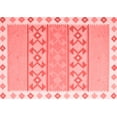 thumbnail image 1 of Ahgly Company Indoor Rectangle Abstract Red Contemporary Area Rugs, 4' x 6', 1 of 4