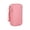 Pink, variant on Portable Double Storage Bag, Travel Cable Organizer Bag Pouch Electronic Accessories Carry Case Portable Waterproof Double Layers All-in-One Storage for Cord, Charger, Phone, Earphone