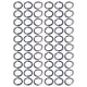 thumbnail image 1 of Corbata para el pelo para mujer, soportes para cola de caballo, accesorios para el cabello elegantes para niñas, fijador de trenzas, 60 unidades, 1 of 6