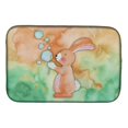 thumbnail image 1 of "Treasures And Bubbles Watercolor Dish Drying Mat, 14"" x 21"", Multicolor" Caroline's Treasures BB7349DDM, 1 of 1
