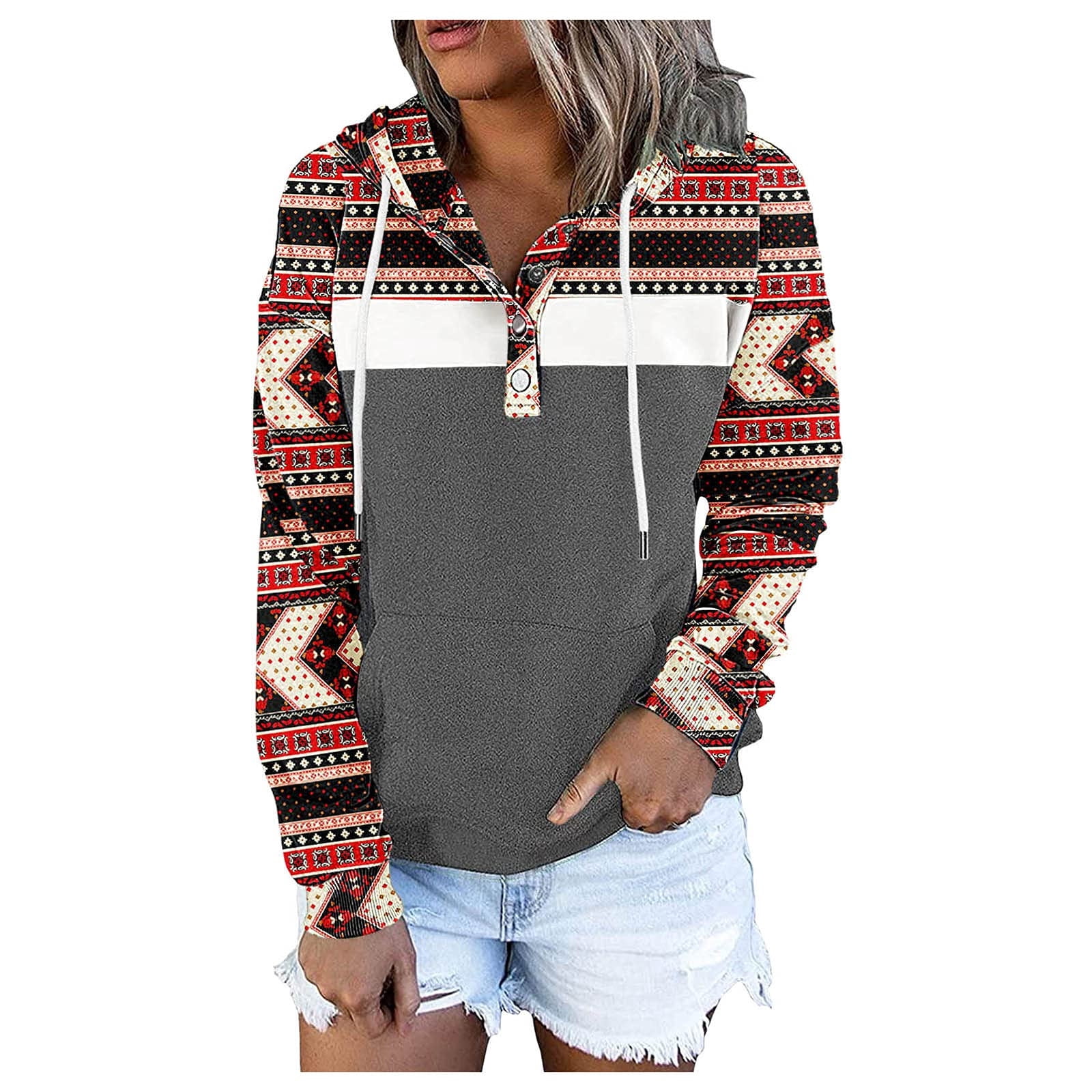 T-shirt Drawstring Pullover SweatShirt 