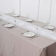 thumbnail image 4 of BalsaCircle 72" White Extra Premium Chiffon Table Top Runner Wedding Party Linens Decorations, 4 of 7