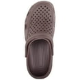 thumbnail image 6 of ABSOLUTE FOOTWEAR Mens Gents Easy Slip On Summer Holiday Garden Mule Sandals Clogs with Moveable Back Strap - Brown - US 11, 6 of 7