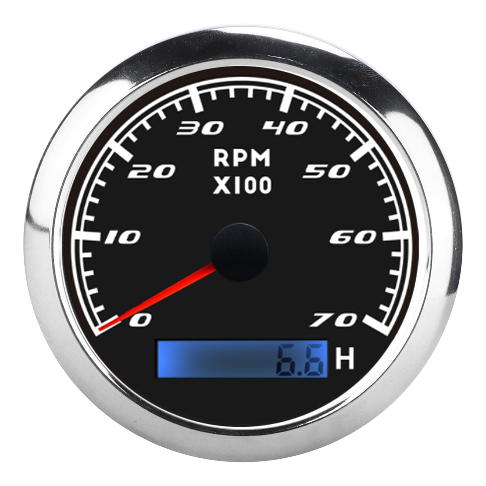 Brrnoo Pointer Tachometer, Boat Tacho Meter Clear Display For Trunks