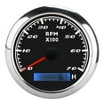 thumbnail image 2 of Pointer Tachometer Waterproof Marine Accessory Universal Tacho Gauge Boat Meter RV 9-32V DC, 2 of 7