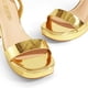 thumbnail image 3 of Sandalia DREAM PAIRS Plataforma Tacón Grueso Abierta Dorada, 3 of 7