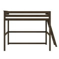 thumbnail image 4 of Classic Twin High Loft with Ladder on End, Walnut, 4 of 12