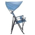 thumbnail image 4 of GCI Outdoor SunShade Comfort Pro Portable Folding Canopy Chair, Lichen Blue, 4 of 10