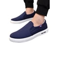 thumbnail image 5 of Mens Casual Slip on Shoes Canvas Comfortable Lightweight Loafers Non-Slip  Sneakers Breathable Shoes Trend Men's Casual Cloth Shoes Board Shoes, 5 of 6