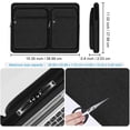 thumbnail image 2 of Estuche para computadora portátil de 15, 15,6 y 16 pulgadas con 5 bolsillos que facilita el transporte de la computadora portátil y los accesorios., 2 of 4