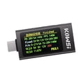 thumbnail image 3 of Probador de carga rápida portátil USB C, medidor de potencia, carcasa metálica, apto para viajes, multímetro de voltaje, corriente y potencia,, 3 of 8