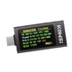 thumbnail image 3 of Probador de carga rápida portátil USB C, medidor de potencia, carcasa metálica, apto para viajes, multímetro de voltaje, corriente y potencia,, 3 of 8