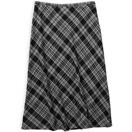 White Stag - Women's Bias-Plaid Skirt