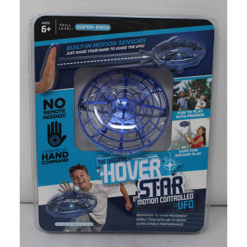 Amax The Original Hover Star Motion Controlled UFO Blue/Red Walmart