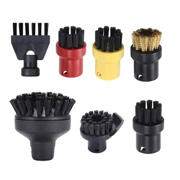 Cepillo redondo pequeño limpio cepillo de cobre cepillo de limpieza a vapor adecuado para accesorios de motor de vapor