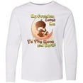 thumbnail image 3 of Inktastic My Grandma Loves Me to the Moon and Back Long Sleeve Youth T-Shirt, 3 of 5