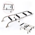 thumbnail image 5 of Boat Ladder 4 Steps Extension Folding Pontoon Ladder Stainless Steel 136kg/300lbs, 5 of 13