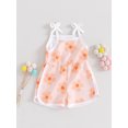 thumbnail image 3 of Bagilaanoe Newborn Baby Girls One-pieces Flower Print Sleeveless Jumpsuit 6M 12M 18M 24M 3T 4T Kids Romper Casual Clothing, 3 of 8
