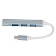 thumbnail image 2 of USB C Hub, 4 in 1 USB C Multi Port Adapter, High Speed USB C Hub Dongle, Portable USB Docking Station, Compatible for USB C Laptops and Other Type C Device, 2 of 7
