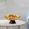 thumbnail image 6 of Fruit Bowl Pedestal Decorative Bowl Home Decor ABS Material Modern Style for Kitchen Counter Use, 6 of 9