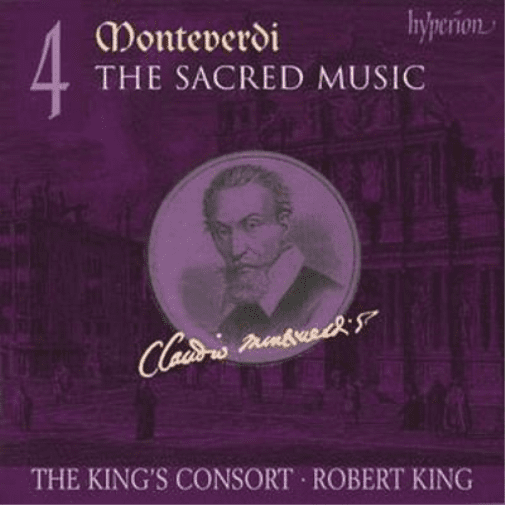Sacred Music 4, The (King, the King's Consort) Claudio Monteverdi (CD)