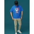 thumbnail image 2 of Polar-Bear ICEE Love - Adorable Cool Heart Graphic Men's T-shirt, 2 of 4