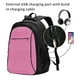thumbnail image 2 of Balery Gingham Mochila con carga USB para hombre y mujer - Mochila impermeable y antirrobo para laptop con puerto USB para viajes, trabajo, 2 of 7