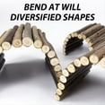 thumbnail image 5 of Small Pet Molar Willow Branch Accessories Hamster Molar Supplies Climbing Ladder Fence Arch Bridge Toy, 5 of 6