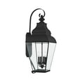 thumbnail image 4 of Livex Lighting Exeter Outdoor Wall Lantern in Black, 4 of 8