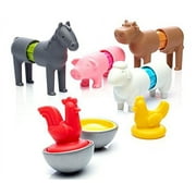 SmartMax My First Farm Animals STEM Magnetic Discovery Building Set for Ages 1-5