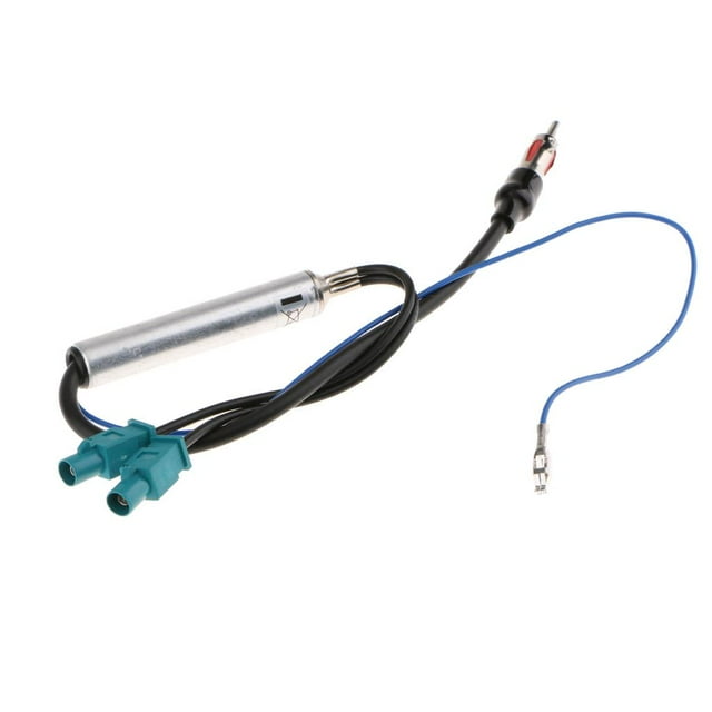Amplificador de señal FM Yotijar 12V Antena de amplificador de coche en línea