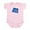 Petal Pink, variant on CafePress - Kid Sizes Here (Infant, Toddl Infant Bodysuit - Baby Light Bodysuit, Size Newborn - 24 Months