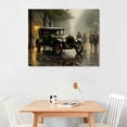 thumbnail image 2 of COMIO American  Car Poster Home Decor Print, Canvas Wall Art Sports Posters Office Room Bedroom  Gift for Teen Boys Ready to Hang, 2 of 4