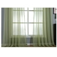 thumbnail image 3 of Nmkwnr 2 Panels Set Sheer Curtain Sheer Light Filtering Window Drapes for Living Room/Bedroom, 84" x 63", 3 of 7