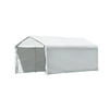 Shelterlogic Super Max 2-in-1 10' x 20' 4-Rib Canopy with Enclosure Kit
