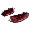 thumbnail image 3 of Assembly Brake Lamp Turn VLAND  Dynamic Tail Lights Cherry Red Lens IP67 Waterproof Fit For MK6 2011-2014, 3 of 8