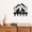 TY1073-6in, variant on HELLOYOUNG Wall Mount Key Rack, Twin Cats Wall Decor with Hooks, Decorative Key Holder for Home, Perfect Shape Metal Wall Art for Keys and Accessories