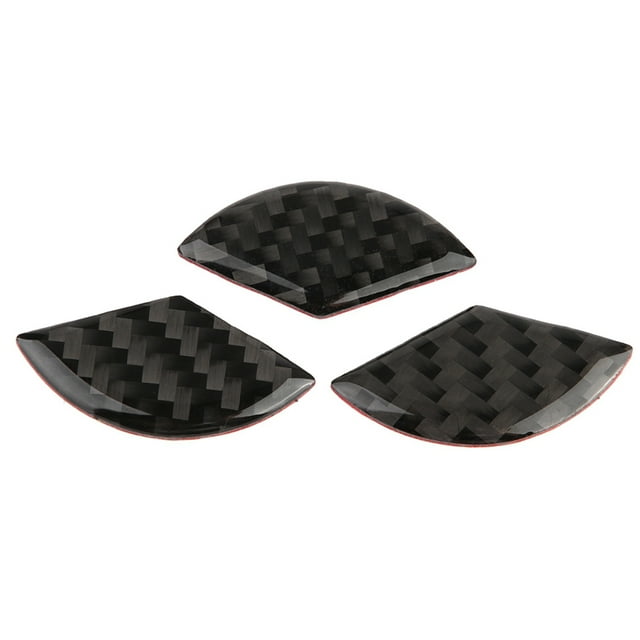 Steering Wheel Logo Sticker Carbon Fiber,3pcs Steering Wheel Car Steering Wheel Logo Car Sticker Steering Wheel Logo Sticker For Mercedes Built for the Future