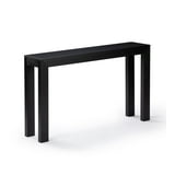 "Plank+Beam 56"" Black Wood Modern Console Table, Versatile Entryway ...
