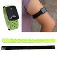 thumbnail image 2 of Opolski 4 Pcs Replacement Heart Rate Monitor Band Soft Elastic Lycra Heart Rate Strap Adjustable Bluetooth-compatible Running Heart Rate Watch Arm Strap, 2 of 7