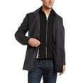 thumbnail image 4 of Kenneth Cole Men's 449NB304 Pea Coat with Attatched Bib Including Big & Tall - Black - 4XLT, 4 of 4